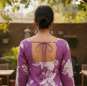 beutiful Purple Kurta💜