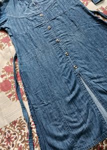 Soft Denim Kurti