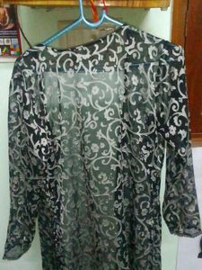 Black Net Shrug