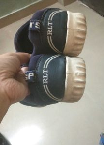 Navy Blue &#34;AIR&#34; Slip-On Kids Sneakers