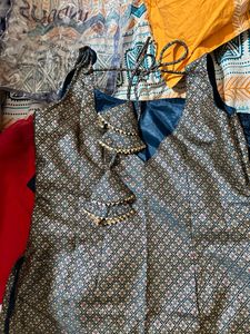 Silk Kurtha Set