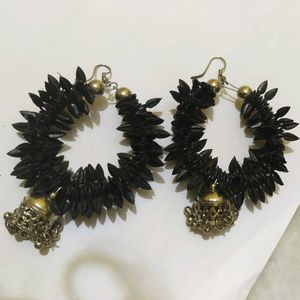 Unique Black Earrings