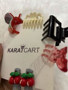Hair Clip &amp; Scrunchie Set