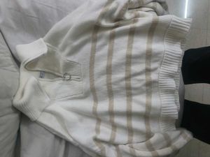 White Girls Winter Sweater