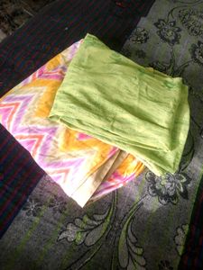 Multicolour Top With Dupatta