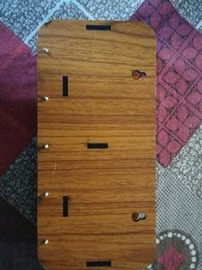 Wooden Key Holder( jai bajrang bali)