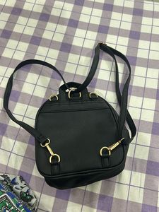 Black Sling Backpack