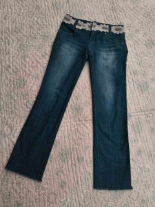 Y2K.  Stylish Dark Wash Jeans