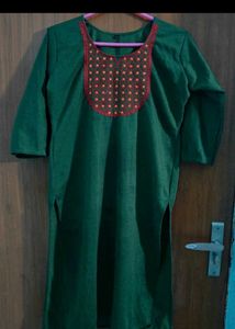 Knitted Kurta Set
