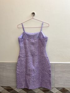 Lilac Rose Mini Dress