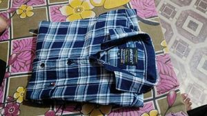 Men Checked  Shirt Xl Size