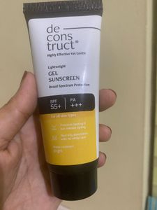 Unsealed  Deconstruct Lightweight Gel Sunscreen SP