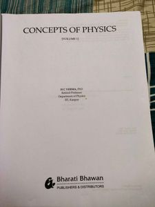 HC Verma Physics Volume I