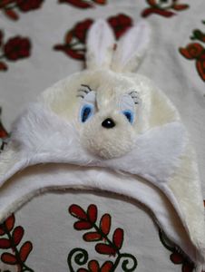 Baby Coat With Cute Rabbit Cap✨