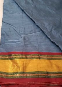 Elegant Grey Traditional Soft Saree