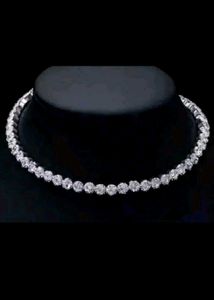 Sparkling Silver Necklace