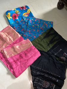 Combo Of Three Sarees❤️