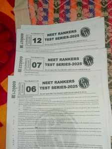 NEET 2025 Rankers Test Series
