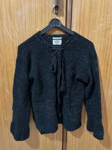 roadster Elegant Tie-Front Cardigan