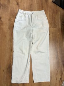White Wide Leg Jeans