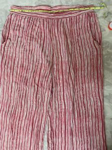 Pink Cotton Printed Co Ord Set