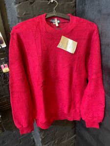 Red Pullover Sweater