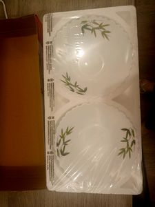 Larah borosil 2 Bowl Set - new