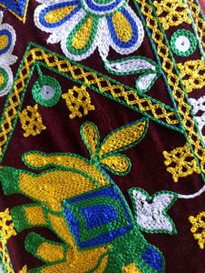 Ethenic Embroidered Hand Bag