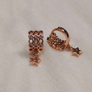 Star Drop Earrings
