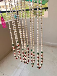 Real Pearl Mala Set Of 1 Pieces