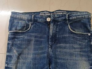 La Festa Distressed Denim Jeans