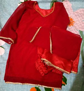 (BABY GIRL)PLAZZO SUIT DRESS✨