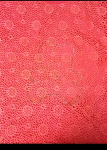 Pink Baggy Net Long Top