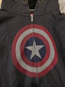 Marvel Jacket With Zip