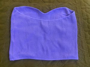 H&amp;M Lavender Tube Top Bust Fits S-M