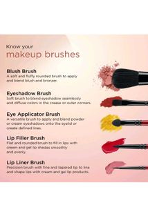 Vega Makeup Brush Set Of 5