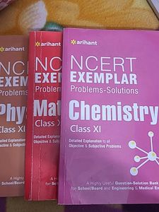 Set Of 3 Ncert Exemplar By Arihant