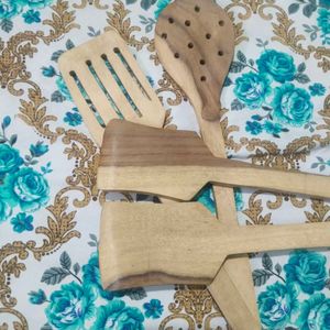 Wooden Cooking Utensil Set