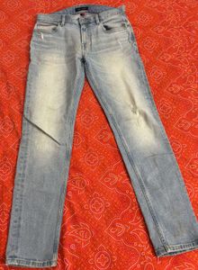 Tommy Hilfiger Distressed Slim Fit Jeans
