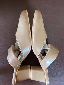 Aesthetic Pointed Tie Block Heels