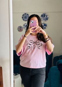 Pink &#39;La Dolce Vita&#39; Tee