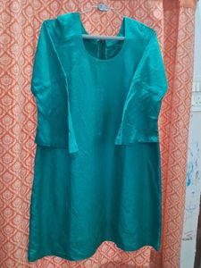 Teal Green Vintage Dress