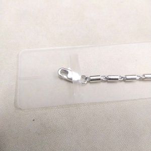 Pure Silver Pink CZ Hand Bracelet