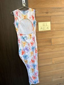 Floral Shein Bodycon Dress in small size