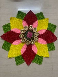 Handmade Washable Rangoli Mat