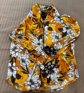 Floral Print Pajama Set