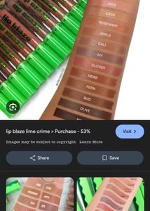 Lime Crime Lip Blaze Liquid Lipstick