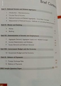 Macroeconomics for Class 12th