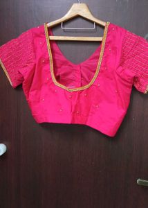 Pink Readymade Blouse