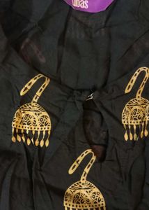Long Kurta With Cold Shoulder